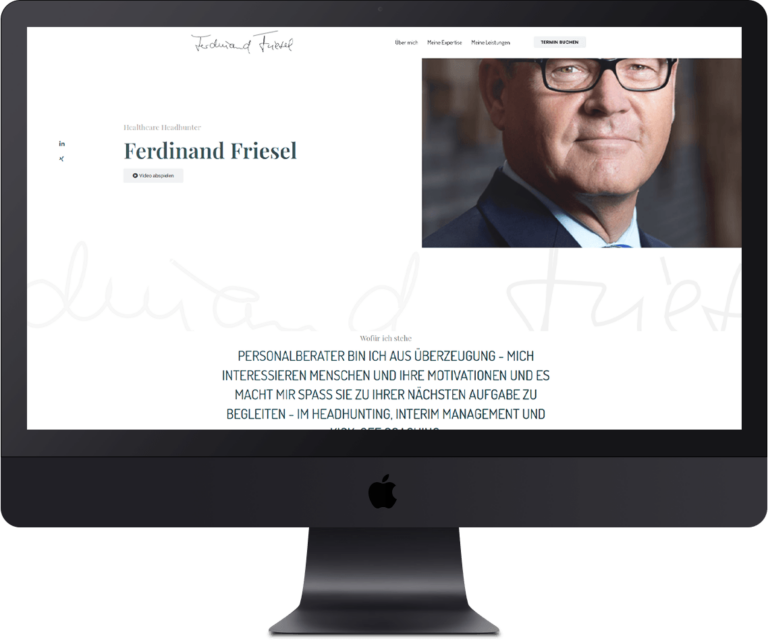 friesel consulting.de Projekt